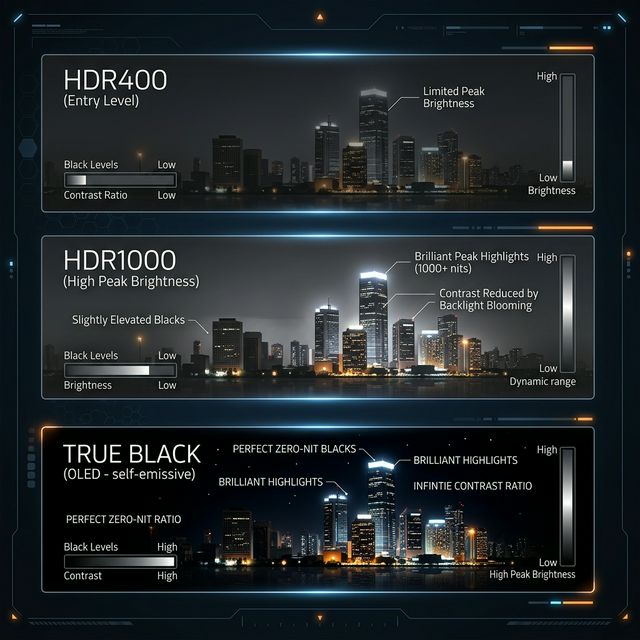 HDR comparison